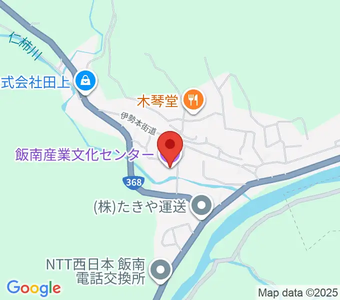 飯南産業文化センターの地図
