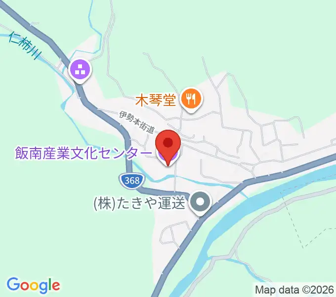 飯南産業文化センターの地図