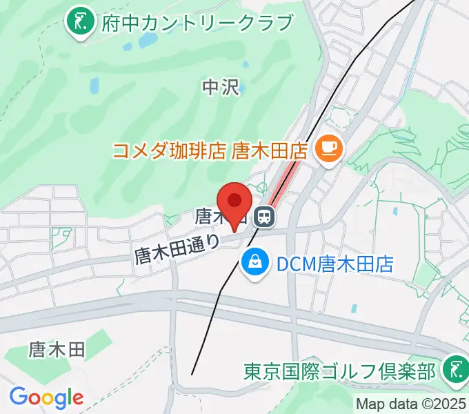 唐木田 声楽・ヴォイストレーニング教室の地図