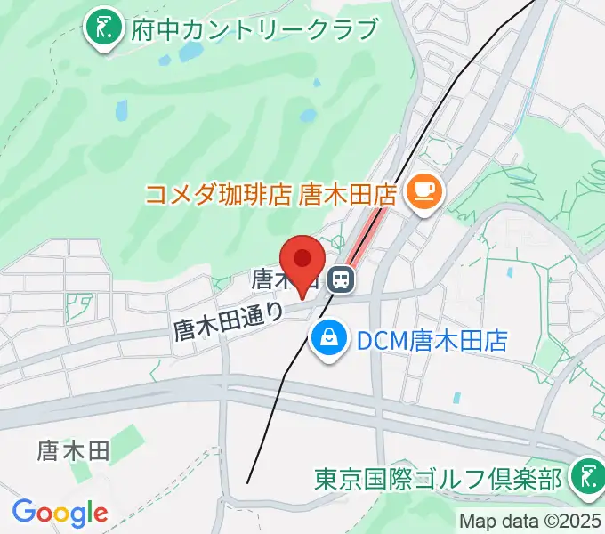 唐木田 声楽・ヴォイストレーニング教室の地図