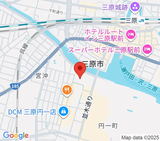 三原リージョンプラザの地図