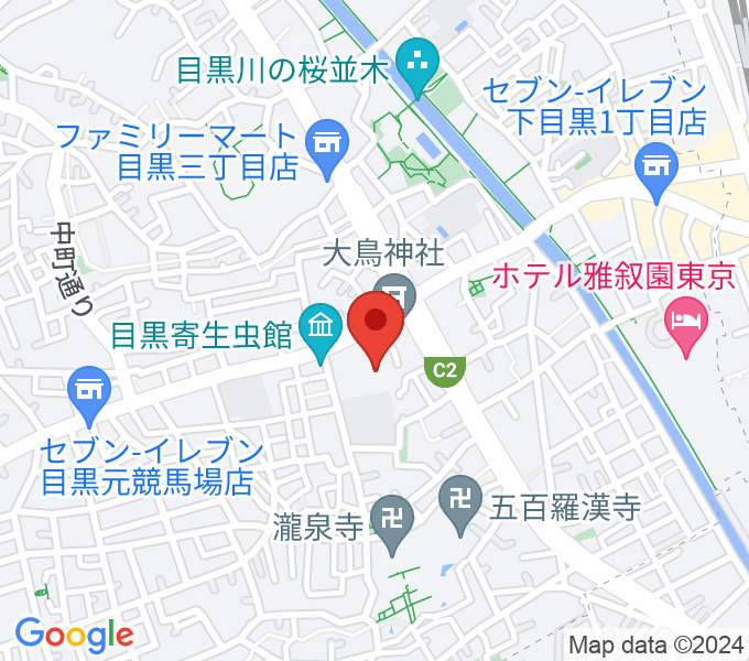 ヤマハエレクトーンシティ渋谷の場所