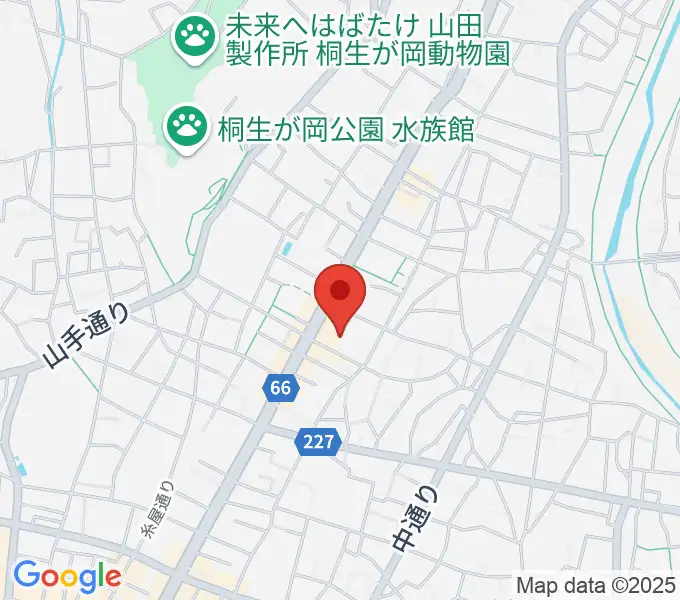 有鄰館の地図