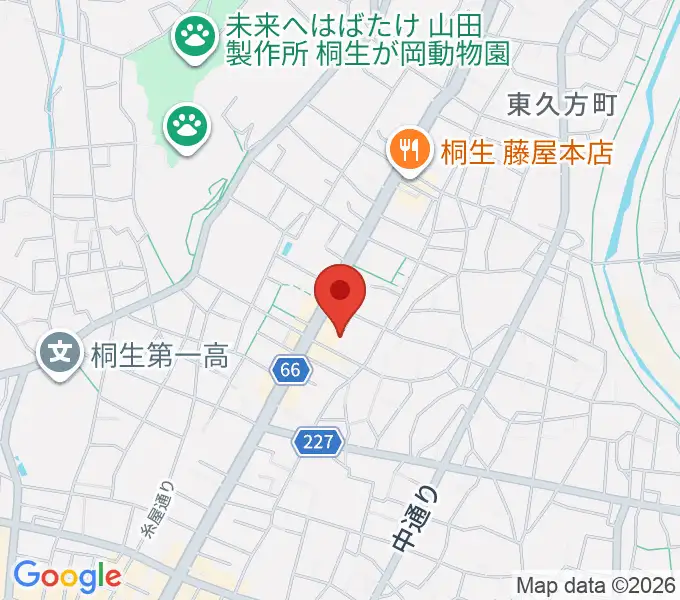 有鄰館の地図