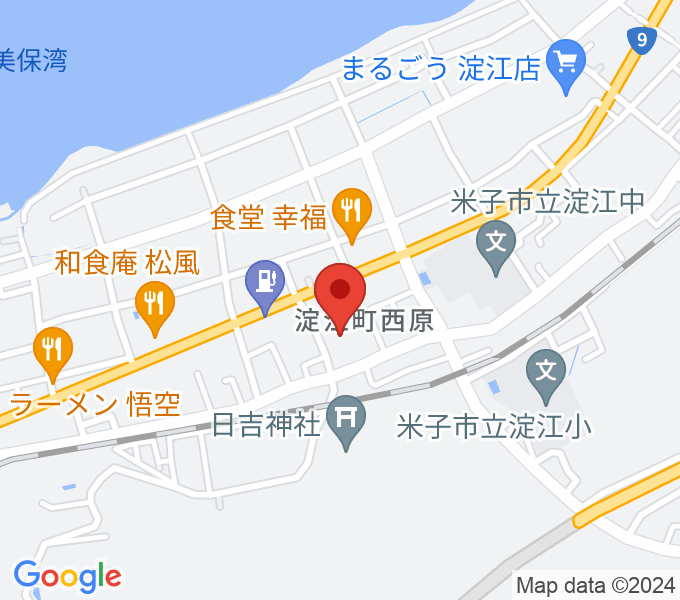 米子市淀江文化センター(さなめホール)の場所