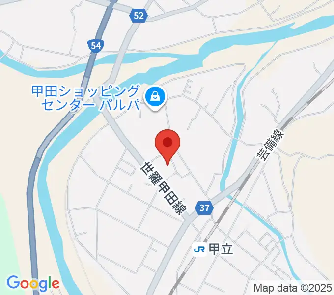 甲田文化センター ミューズの地図