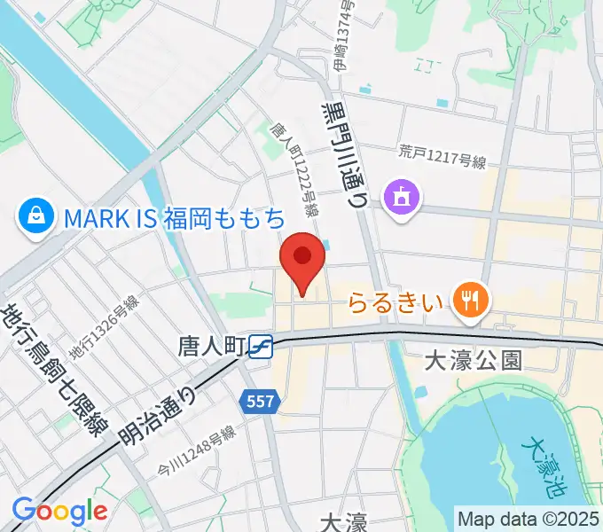 甘棠館Show劇場の地図