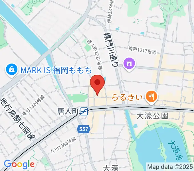 甘棠館Show劇場の地図