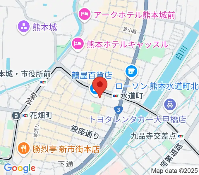 NHK文化センター 熊本教室の地図