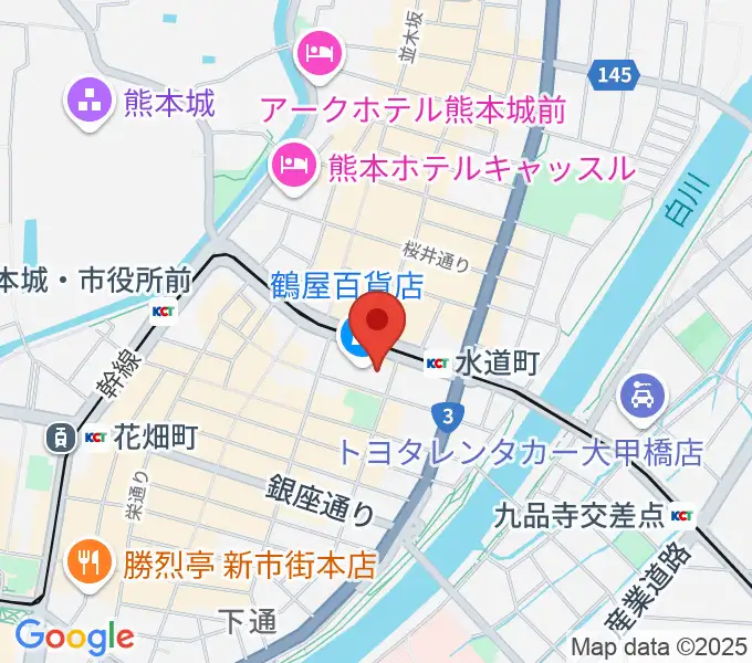NHK文化センター 熊本教室の地図