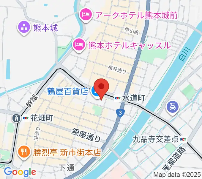 NHK文化センター 熊本教室の地図