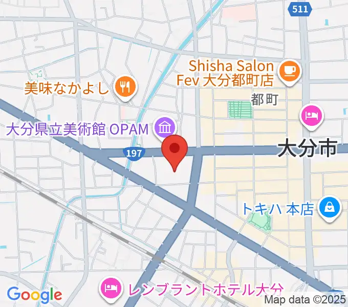 NHK文化センター大分教室の地図