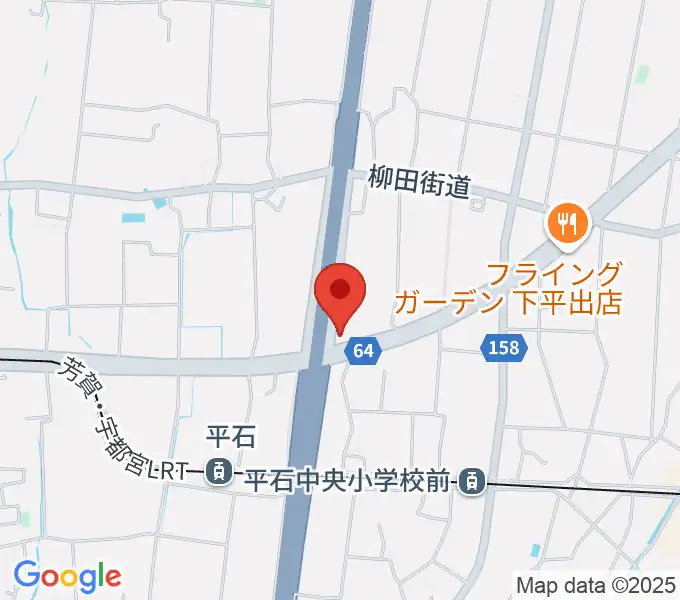 ハードロックハウス・LIP'S SOUNDの地図