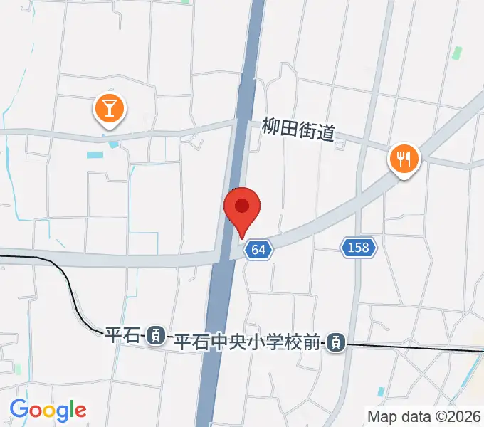 ハードロックハウス・LIP'S SOUNDの地図