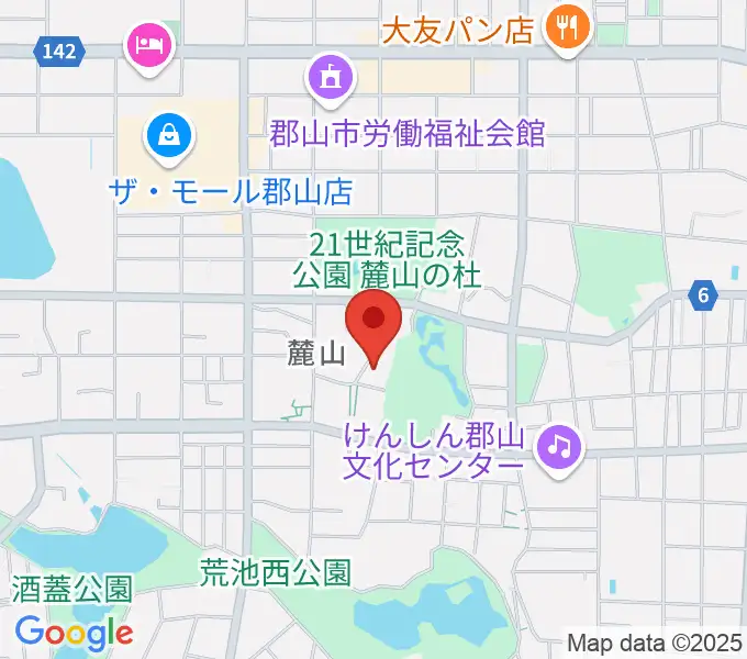 NHK文化センター 郡山教室の地図