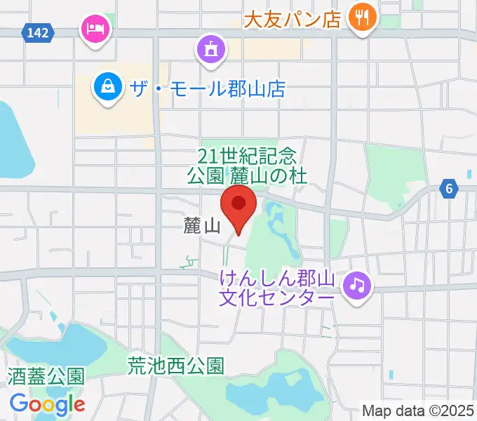 NHK文化センター 郡山教室の地図