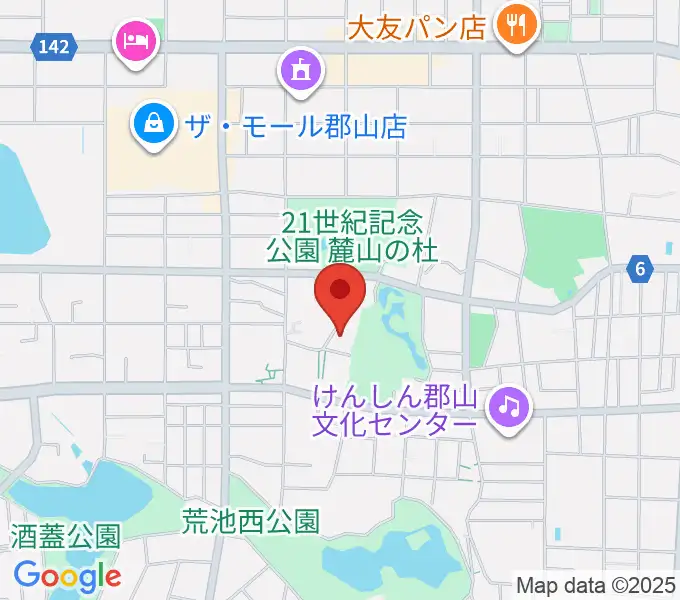 NHK文化センター 郡山教室の地図