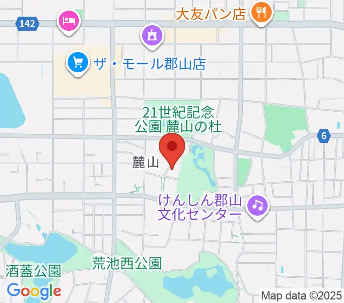 NHK文化センター 郡山教室の地図