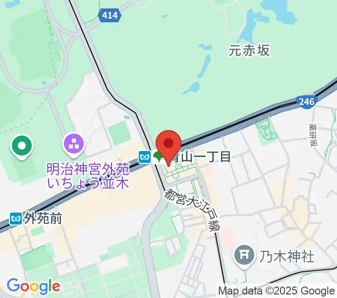 NHK文化センター 青山教室の地図
