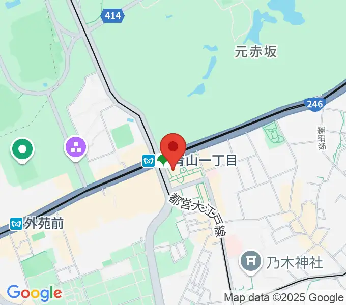 NHK文化センター 青山教室の地図