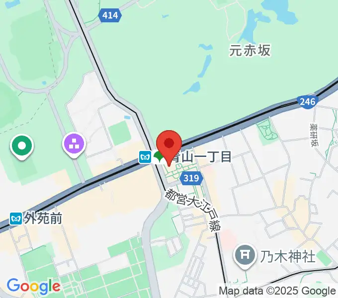 NHK文化センター 青山教室の地図