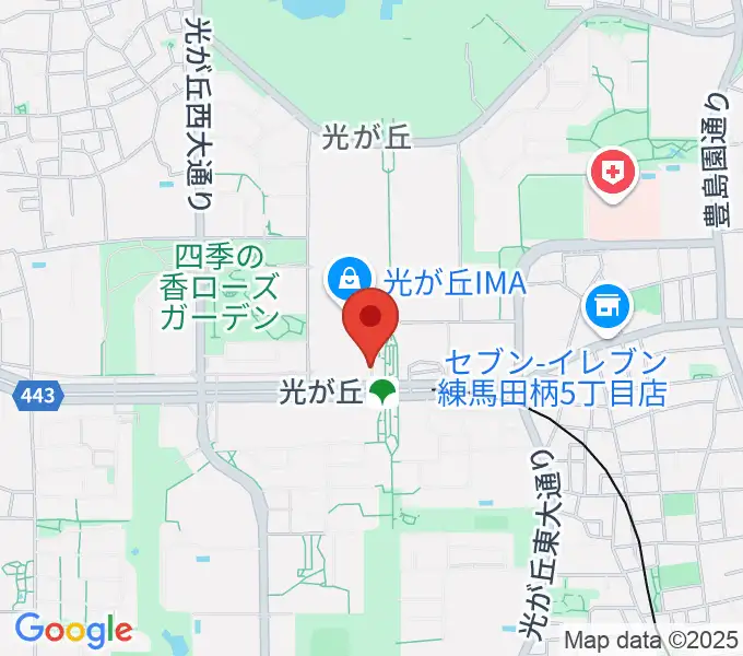 NHK文化センター練馬光が丘教室の地図