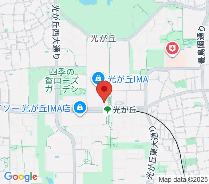 NHK文化センター練馬光が丘教室の地図