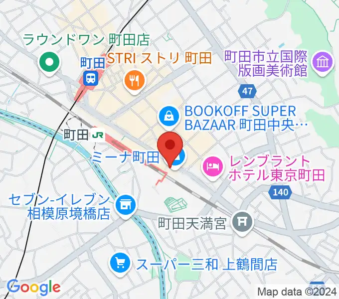 NHK文化センター町田教室の地図