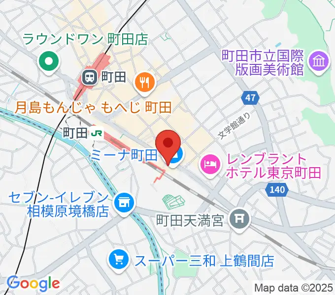 NHK文化センター町田教室の地図