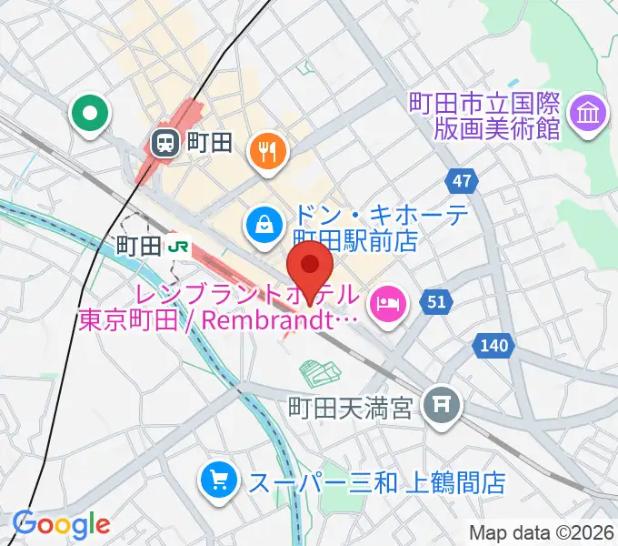 NHK文化センター町田教室の地図