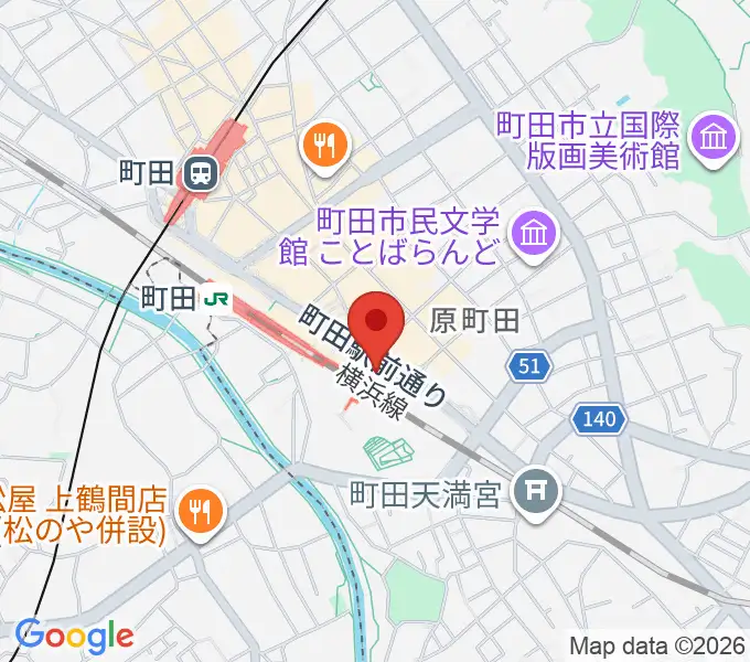 NHK文化センター町田教室の地図