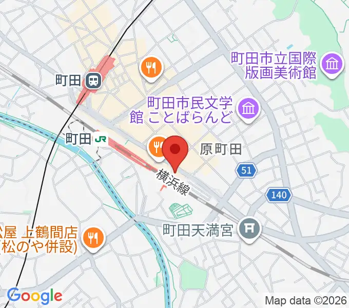 NHK文化センター町田教室の地図