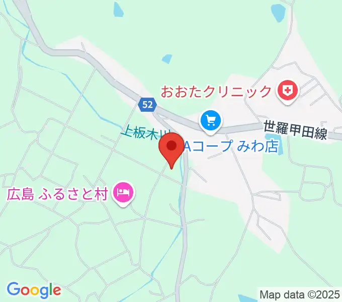 みわ文化センターの地図