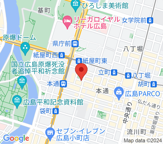 浜松ピアノ社の場所