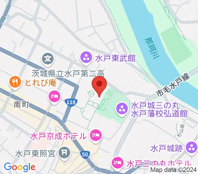 NHK文化センター 水戸教室の地図