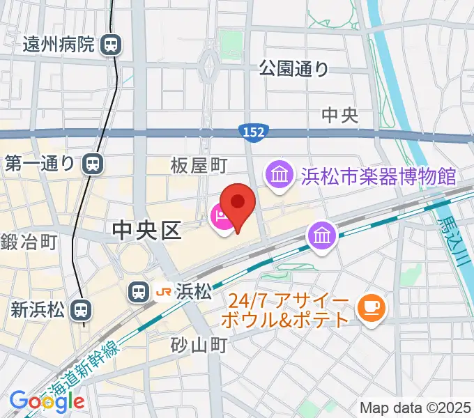 NHK文化センター浜松教室の地図