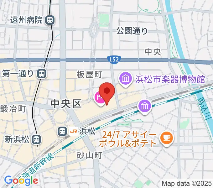 NHK文化センター浜松教室の地図