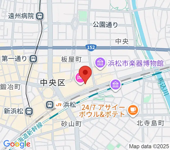 NHK文化センター浜松教室の地図