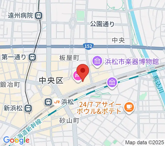 NHK文化センター浜松教室の地図