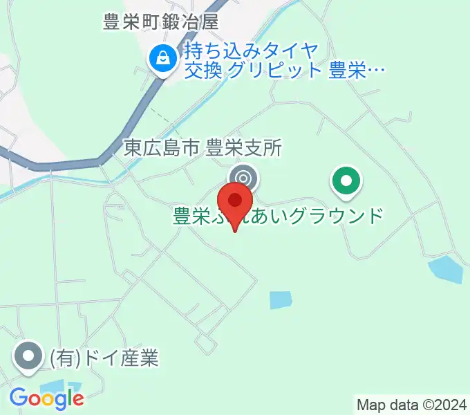 東広島市豊栄生涯学習センターの地図