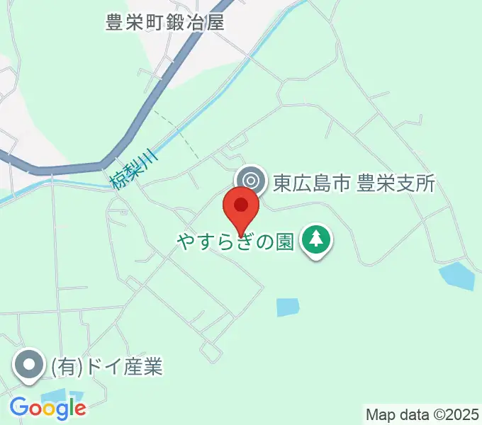 東広島市豊栄生涯学習センターの地図