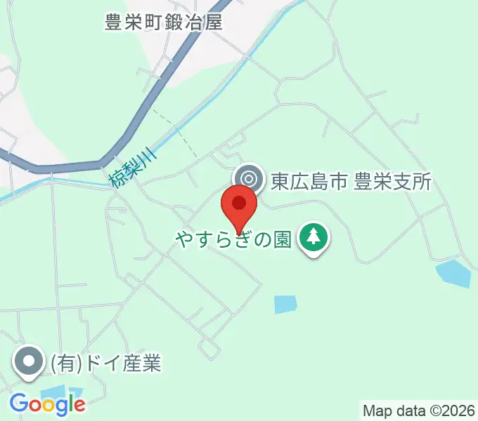 東広島市豊栄生涯学習センターの地図
