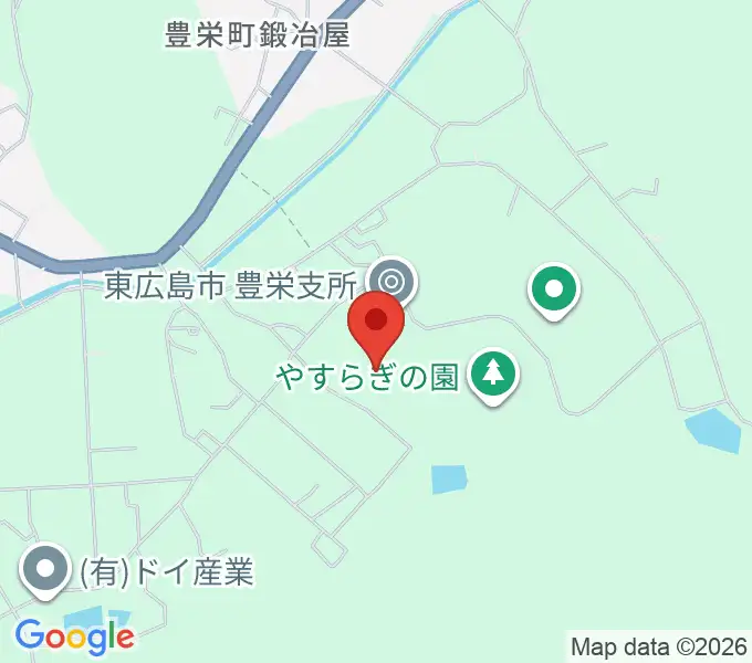 東広島市豊栄生涯学習センターの地図