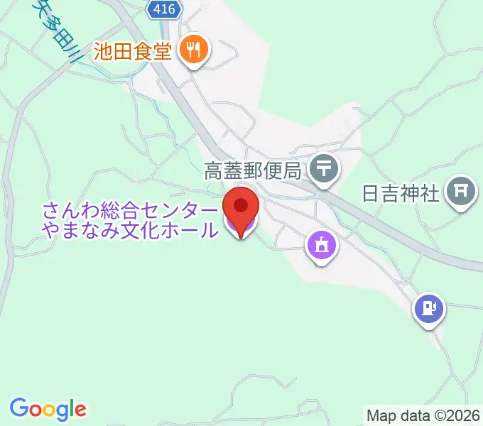 さんわ総合センターの地図