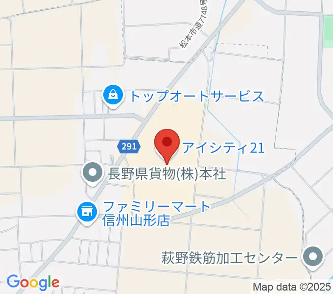 NHK文化センター 松本・iCITY21教室の地図