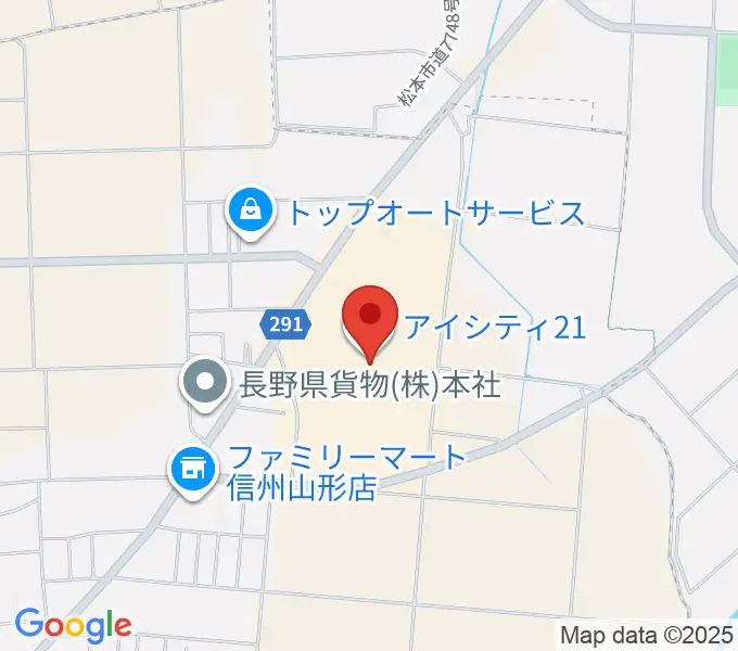 NHK文化センター 松本・iCITY21教室の地図