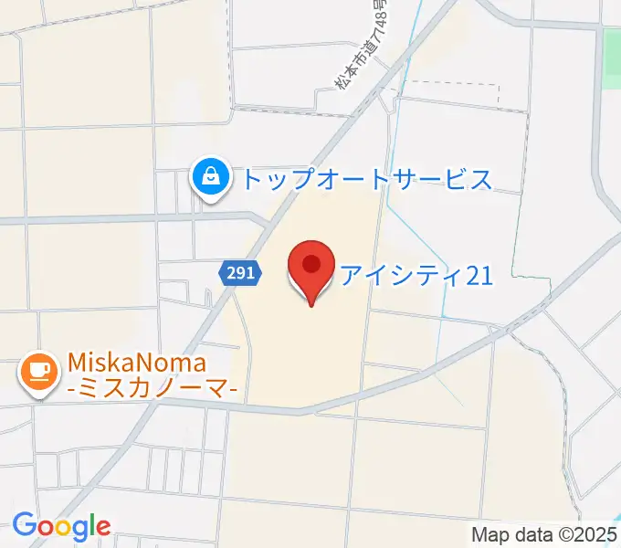 NHK文化センター 松本・iCITY21教室の地図