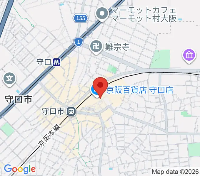 NHK文化センター 守口教室の地図