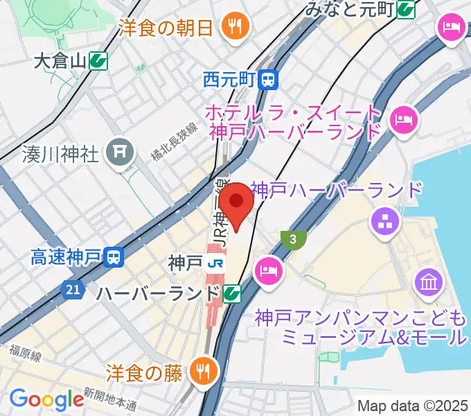 NHK文化センター神戸教室の地図