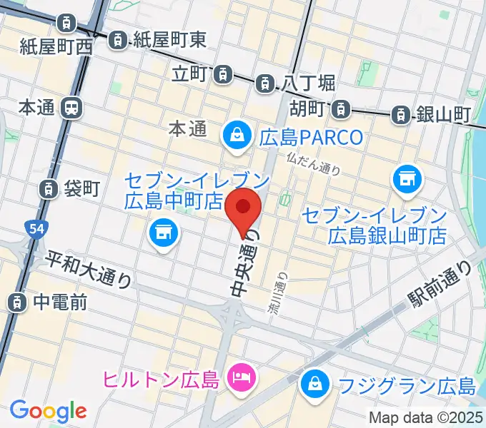 NHK文化センター 広島教室の地図